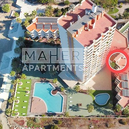 Cozy 1St Sea Line Apartment In The Quiet Area Los Cristianos  Exterior foto