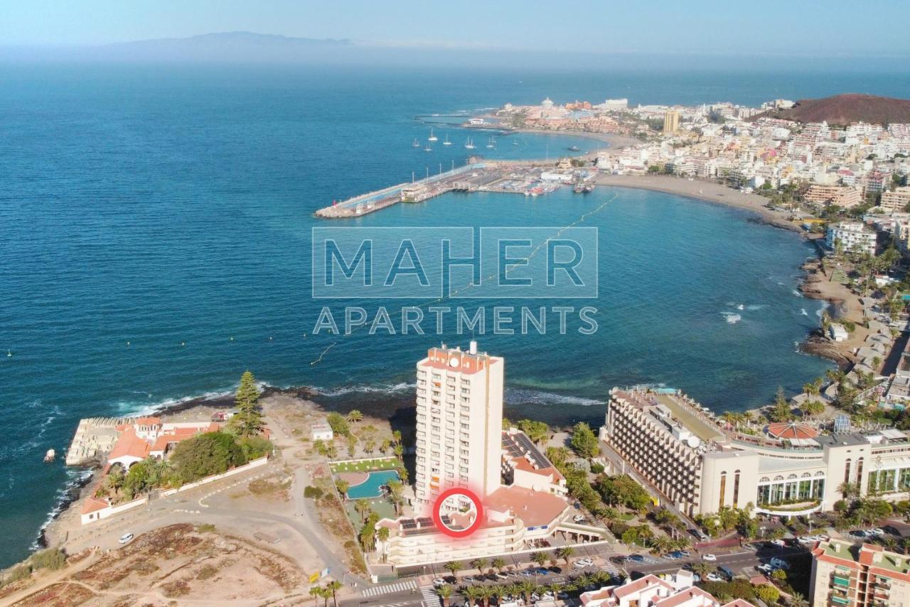 Classy 1St Sea Line Apartment In The Quiet Area Los Cristianos  Exterior foto